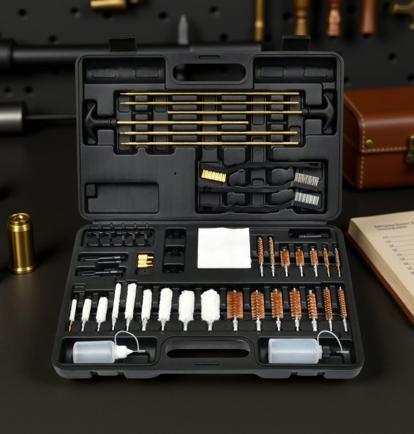 Precision Maintenance Universal Gun Cleaning Kit - Multi-Caliber Pistol, Rifle & Shotgun Set